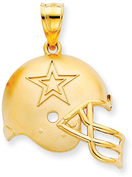 dallas cowboys gold charms