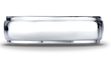 7mm Cobalt High-Polished Wedding Band Ring