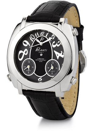 G Zone Polanti 3 Time Zone Watch