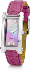 Tulip Polanti Watch, Dark Pink