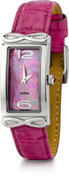 Natina Polanti Watch, Dark Pink
