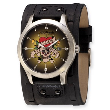 Ed Hardy Gladiator Love Kills Watch