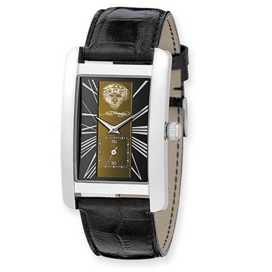 Ed Hardy 1st Class Tan & Black Dial Watch