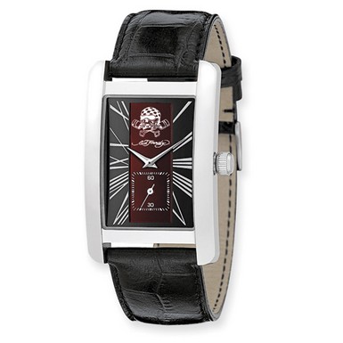 Ed Hardy 1st Class Rad & Black Dial Watch