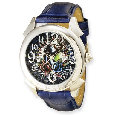 Ed Hardy Revolution Blue Watch
