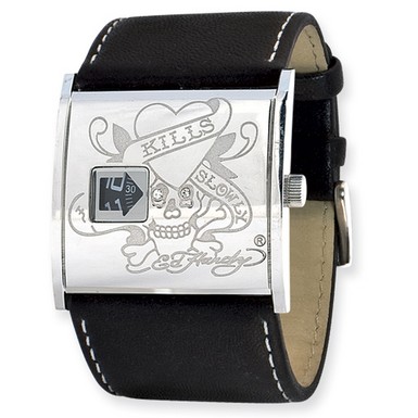 Ed Hardy Undercover Skull Watch