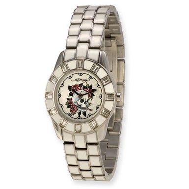 Ed Hardy Chic White Watch