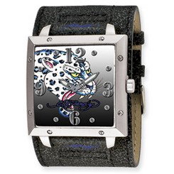 Ed Hardy Warrior Leopard Watch