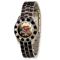 Ed Hardy Chic Black Watch