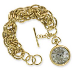 Ed Hardy Rebelle Gold Ip-Plated Watch