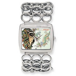 Ed Hardy Lynx Dragons Watch