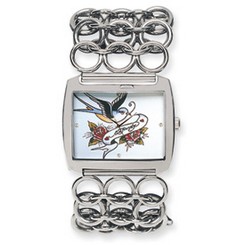 Ed Hardy Lynx Bluebird Watch