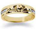 0.25 Carat Women's Diamond Wedding Band in 14K Yellow Gold