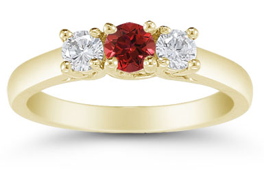 Jewelry Gifts of Ruby Rings