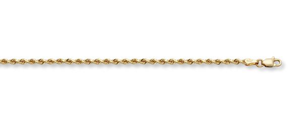 What is a Diamond-Cut Rope Chain?
