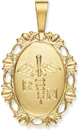 RN Pendant with Christian Inscription