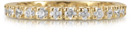 CZ Eternity Band, 14K Yellow Gold