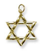 Star of David 14K Gold Pendant
