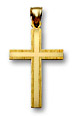 14K Gold Cross Pendant
