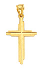 14K Gold Cross Pendant