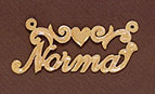 Custom Name Pendant - Norma Design