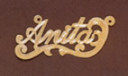 Custom Name Pendant - Anita Design
