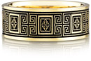 Celtic Maze Design Wedding Band Ring, 14K Gold