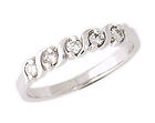 5 Stone S Groove Diamond Band
