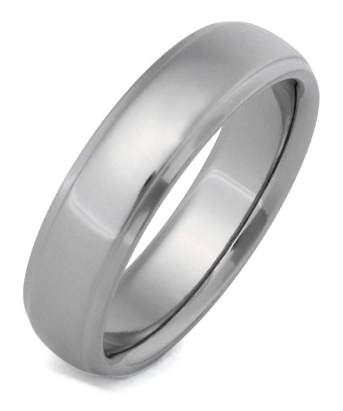 Titanium Wedding Band Ring