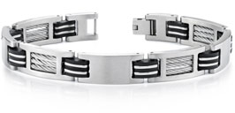 Stainless Steel Design Men's Bracelet