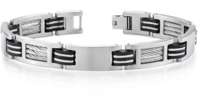 Stainless Steel Design Men's Bracelet