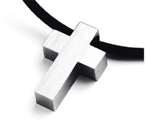 Titanium Cross Pendant