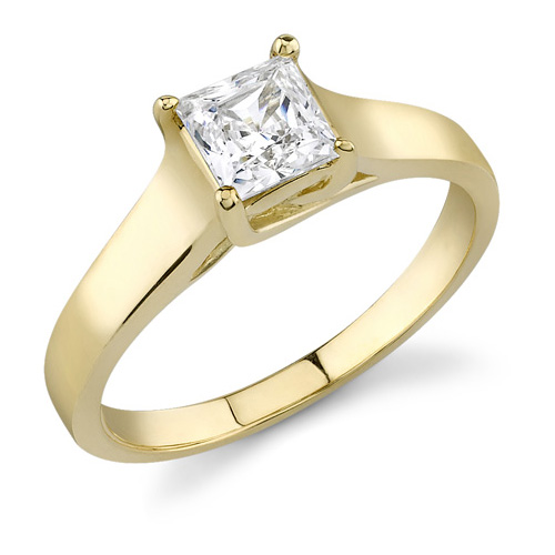 Princess-cut Diamond Engagement Rings for 2019