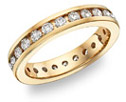 Diamond Eternity Band (1.20 Carats), 14K Yellow Gold