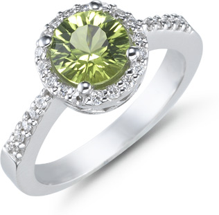Peridot Rings in the Color of Spring