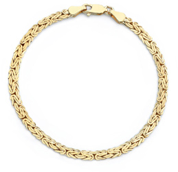 Byzantine Bracelet, 14K Yellow Gold