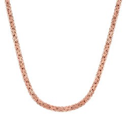 Byzantine Necklace, 14K Rose Gold