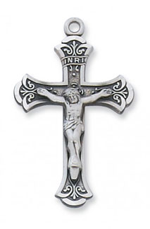 Sterling Silver Crucifix Pendant