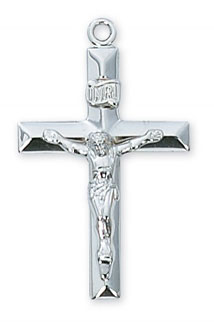 Sterling Silver Crucifix Pendant