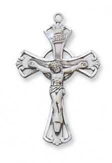 Sterling Silver Crucifix Pendant