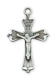 Sterling Silver Crucifix Pendant