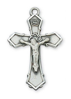 Sterling Silver Crucifix Pendant