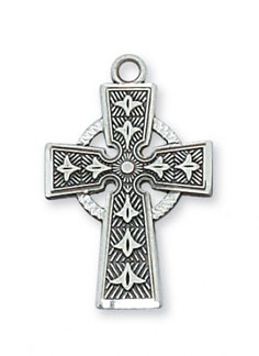 Sterling Silver Celtic Cross Pendant