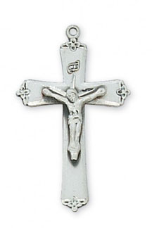 Crucifix Pendant Sterling Silver