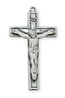 Crucifix Pendant Sterling Silver