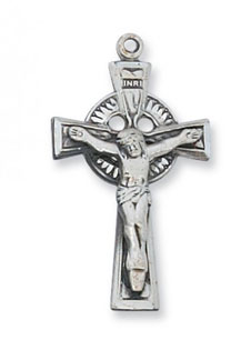 Crucifix Pendant Sterling Silver