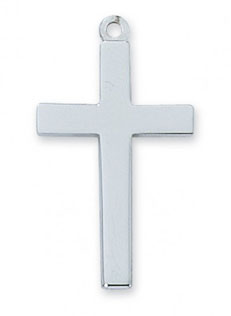 Plain Sterling Silver Cross