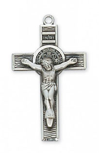 Crucifix Pendant Sterling Silver