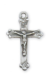 Sterling Silver Crucifix Pendant