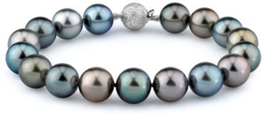 10-11mm Tahitian South Sea Multicolor Pearl Bracelet